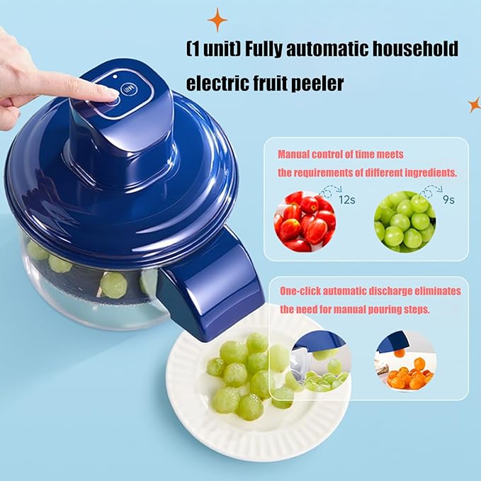 Multi-Function Fruit & Vegetable Peeler with Collection Bowl