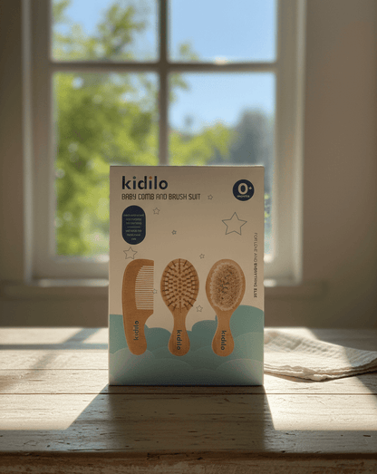 Kidilo Baby Comb & Brush Set